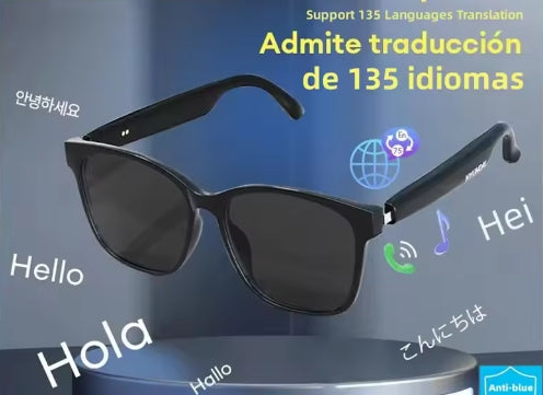 Smart Sunglasses AI Intelligent Translation Wireless Bluetooth Glasses Real-time Simultaneous Interpretation Headset