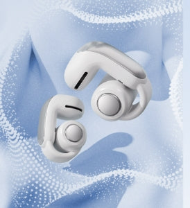 New Clip-on Bone Conduction Open Headset Noise Canceling Touch Control with Microphone HiFi Stereo Bluetooth 5.3