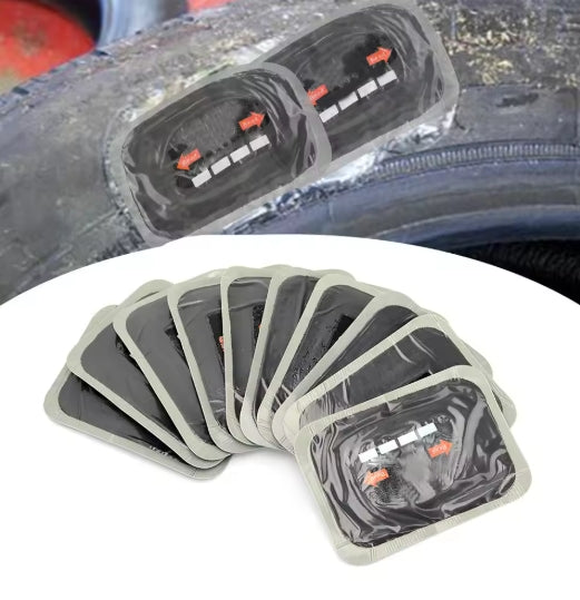 Universal 20Pcs Tire Repair Patch 65*80mm Car Natural Rubber Tire Tyre Puncture Rubber Tire Repair Patch Tubeless Patches