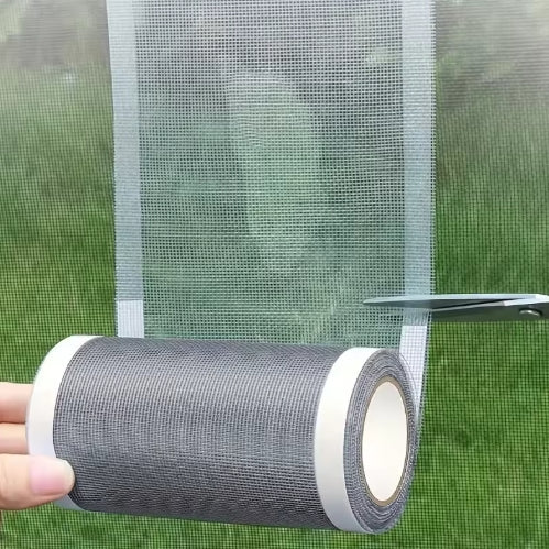 5M*7cm DIY Screen Making Screen Repair Tape Plastic Patch Mosquito Net Repair Floor drain with insect proof and anti clogging