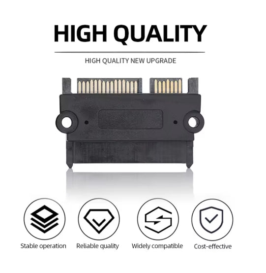 SATA Male To Female Power Data Converter 22Pin 7+15 Male To Female Converter Head Power Data Adapter SATA To SATA Adapter