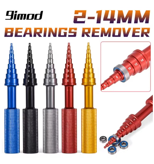 Bearing Checking Tool Removal Puller 2-14 mm Bearings Size Checker Model Driver Install Remove Tools