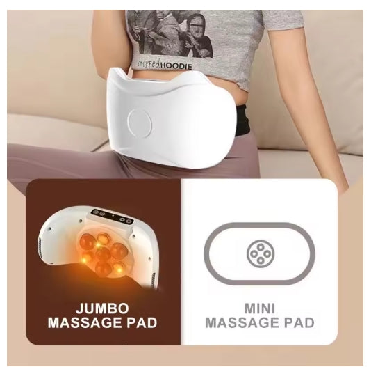 Electric Wireless PURELY PHYSICAL SLIMMING Abdominal Massager For Fat Burning & Digestion Waist Fitness Fat Slimming Weight Loss Body Shaping Instrument