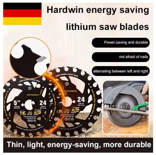Energy Saving Lithium Saw Blades Energy Efficient Lithium Wood Cutting Saw Blades Woodworking Carpentry Specific Alloy
