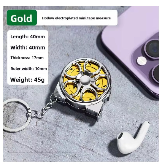 2/5M Waterproof Rust-proof Hollow Tape Measure Wear-resistant High-precision Tape Measure