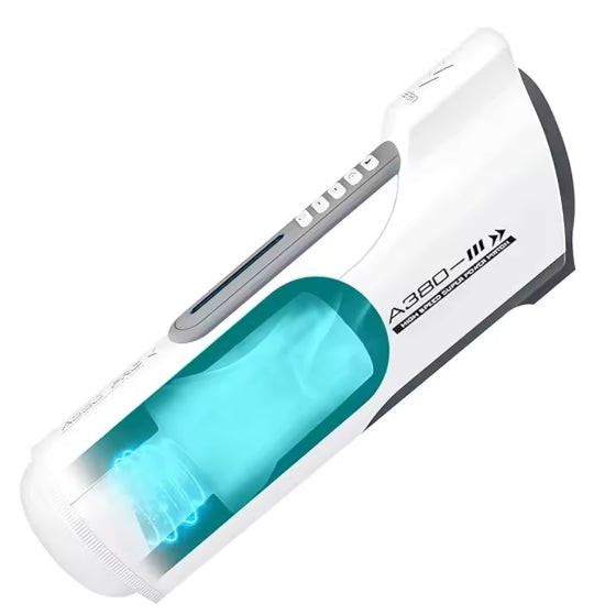 Third Generation Leten A380 Automatic Male Masturbator 5 Fast Thrusting Modes Heating Sucking Moaning Sex Machine Penis Stimulator Men Adult Toys