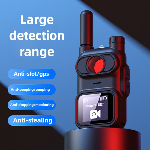 New Smart Display Screen Camera Detector GPS Jammer Anti-Surveillance Anti-Tracking Wide-Range Wireless Signal Detection