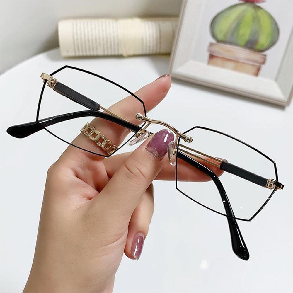 New Fashion Frame Metal Eye Protection Anti-Blue Light Reading Glasses Ultra Light Glasses