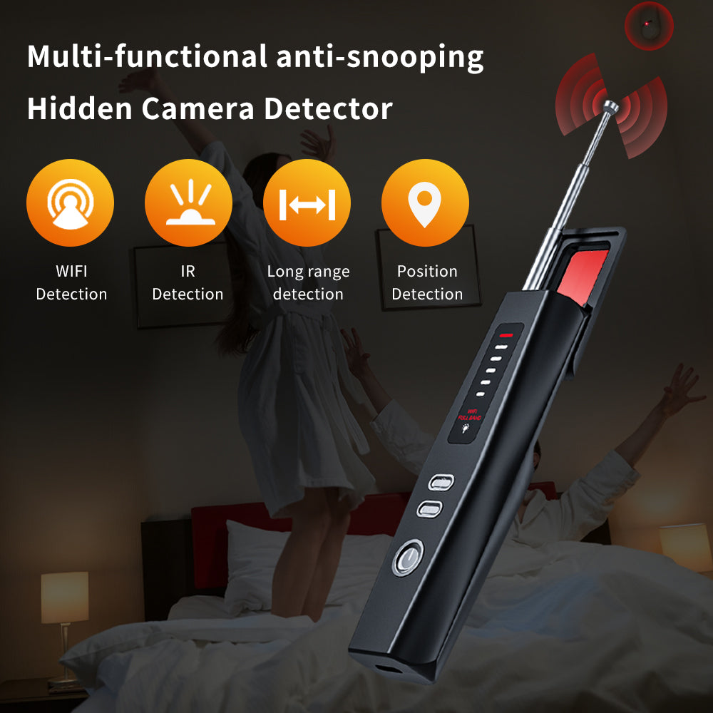 T011 Anti-camera camera detector Anti-wiretapping Car tracker monitoring device Security Scanner GPS RF wireless signal scanner