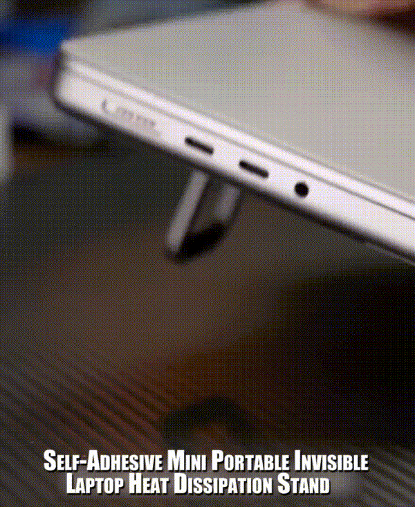 Self-Adhesive Mini Portable Invisible Laptop Heat Dissipation Stand