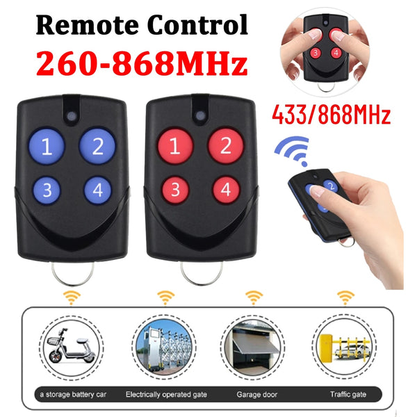 4-in-1 260-868MHz Universal Remote Control Copy Duplicator Automatic Cloning Multifrequency Remote Control