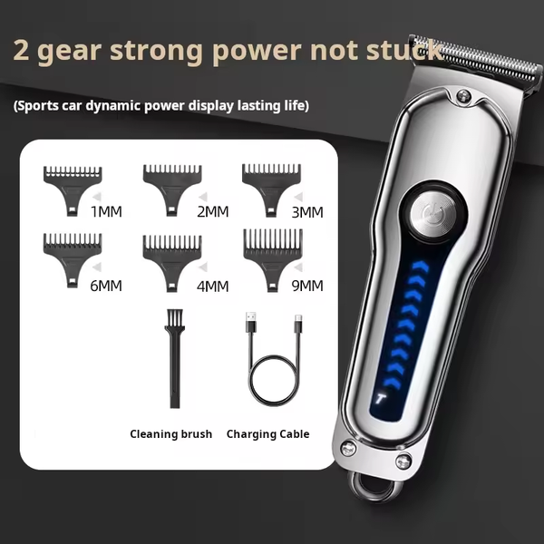Electric Hairdresser Shaving Head Pusher Electric Pusher Clipper Hair Precision USBCharging Hair Trimmer for Men Home Appliances