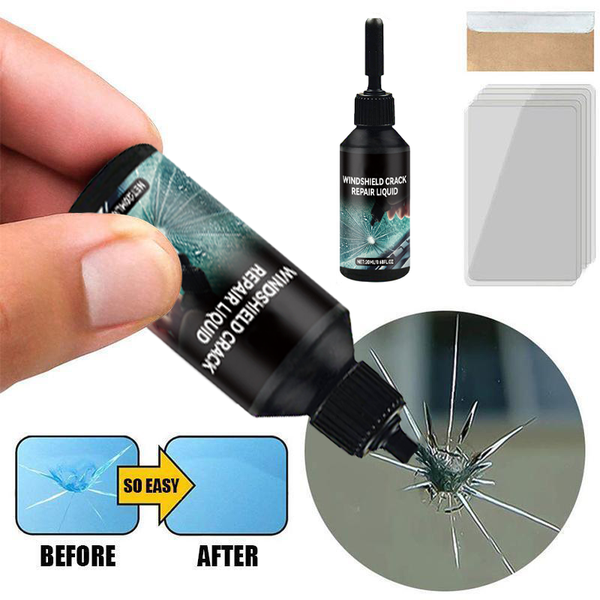 2024 New Car Windshield Crack Repair Fluid Automotive Glass Nano Repair Fluid