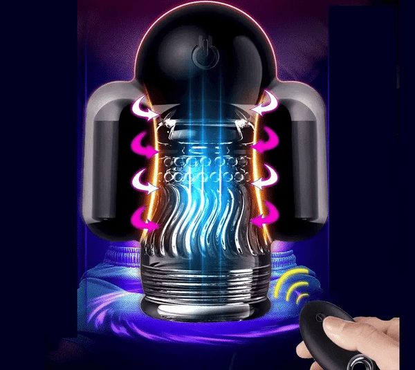 Men Wireless Control Delay trainer Glans Vibrator Penis Trainer Masturbater