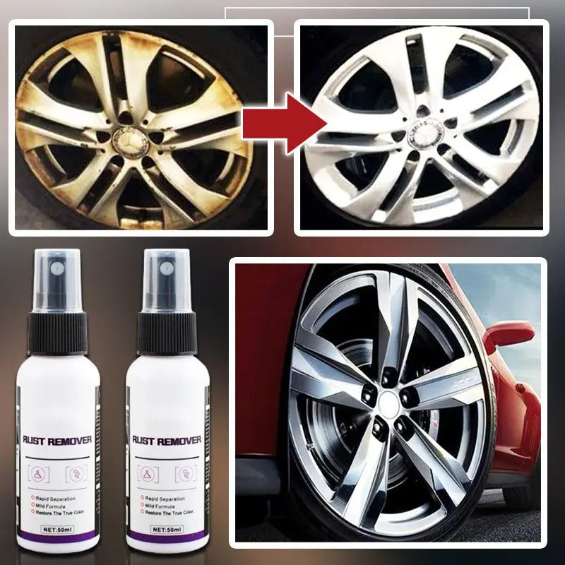 50ML Multifunctional Rust Remover Stainless Steel Surface Polisher Car Wheel Rust Remover Spray