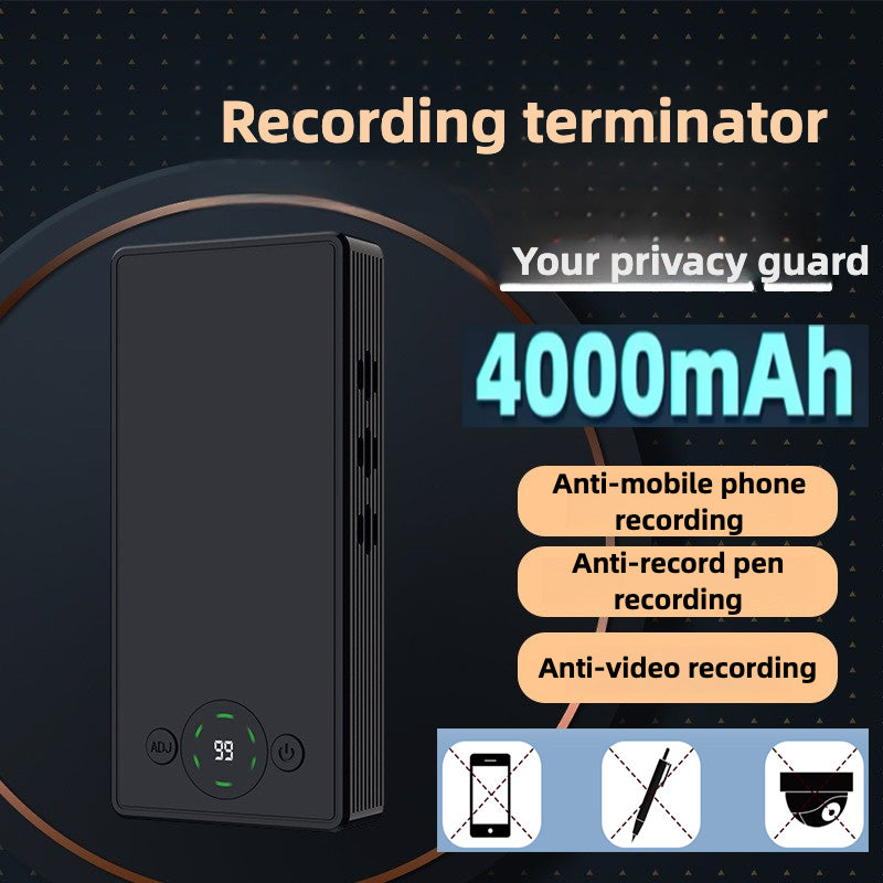 Ultrasonic  Anti-Eavesdropping Blocker Voice Recorder Cell Phone Call Jammer Anti-Eavesdropping Conference Room Blocker