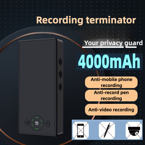 Ultrasonic  Anti-Eavesdropping Blocker Voice Recorder Cell Phone Call Jammer Anti-Eavesdropping Conference Room Blocker