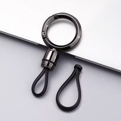 2Pcs High-end Men’s Car Keychain Lanyard