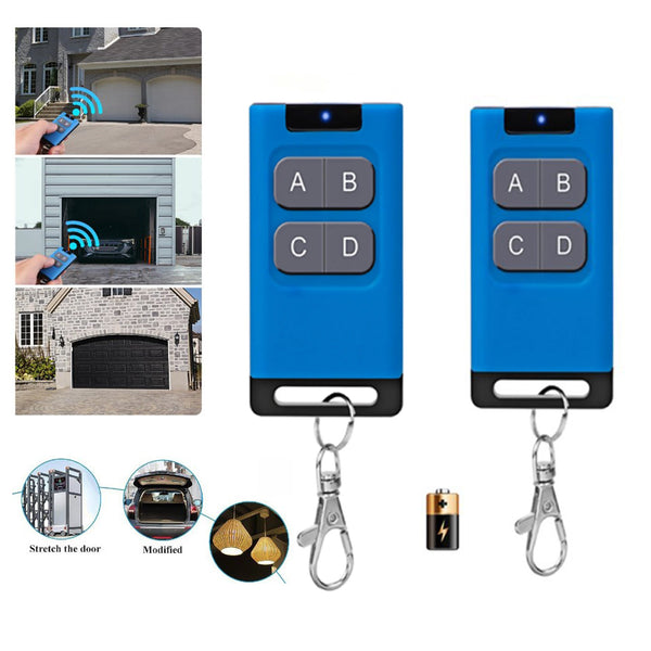 4-in-1 Remote Control Duplicator 433mhz Clone Remote Control Copy Controller Wireless RF Transmitter Switch 4 Button