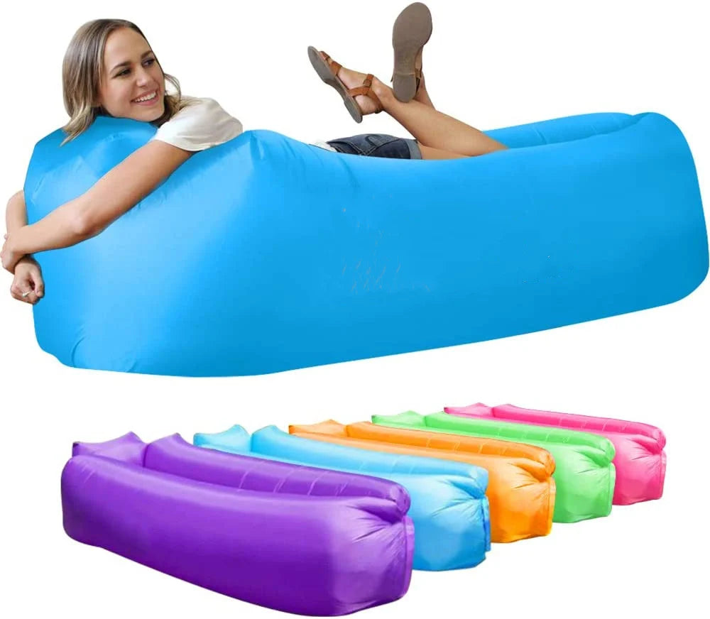 Outdoor Foldable Inflatable Sofa Oxford Cloth