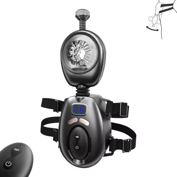 Automatic Swing Male Masturbator Wearable, Thrusting Vibrating Masturbator for Men, Male Stroker, Pocket Pussy