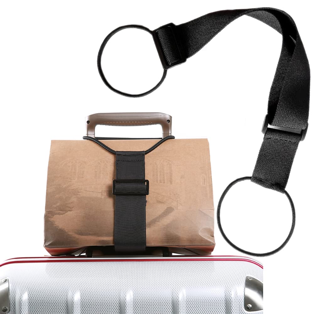 2Pcs Elastic Fastening Belt for Luggage