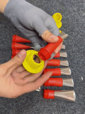 20Pcs Set Universal Integrated Rubber Nozzle Tool Kit 7mm-30mm