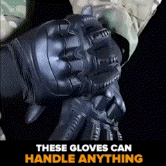 Heavy Duty Tactical Gloves Full Finger Gloves Camping Hiking Tactical Gloves-indestructible Warm Waterproof  Tactical Touch Screen