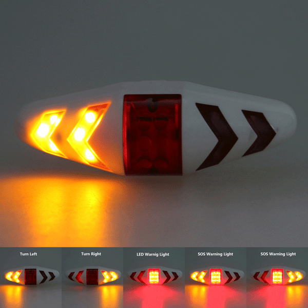 Bike Light Bicycle Turn Signal Light Wireless Remote Control Bike Taillight Cycling Flashlight Bike Headlights for Bicycle