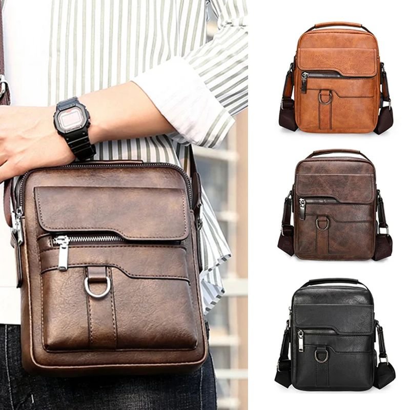 High-grade Leather Retro Shoulder Bag