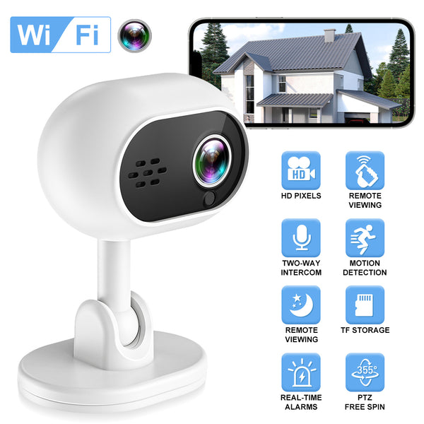 New A4 1080P HD Wireless Monitor Two Way Audio  Surveillance Night Vision IP Camera