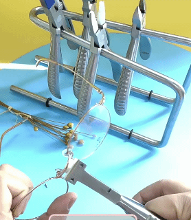 Eyewear Adjustment and Repair Pliers Tool Set Temple Accessories Repair, Adjustment, and Correction Frame Support and Realignment