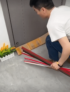 1m Length Cuttable Door Draft Stopper Door Bottom Seal Strip Stopper Soft PVC Flexible Weather Stripping Noise Blocker Window Breeze Blocker