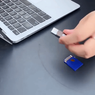 5 in 1 USB C Hub To TF SD Reader Slot Hub 3.0 PD Thunderbolt 3 USB C Hub Adapter for MacBook Summang and other