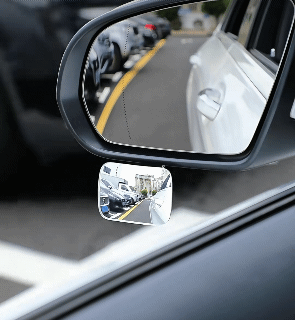 2PCS Car Blind Spot Mirror Car 360° Rotate Adjustable for Traffic Safety