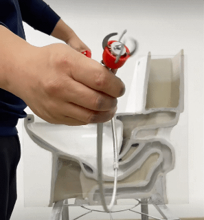 1.8M Telescoping Toilet Auger Grabber Tool Toilet Snake Clog Remover for Bathroom Clogged Pipe Sink Bathtub Toilet Floor Drain