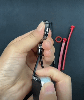 2Pcs High-end Men’s Car Keychain Lanyard