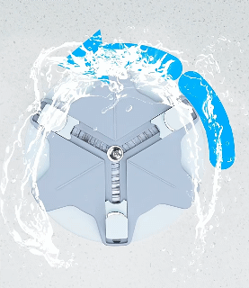 Three-Prong Jar Opener Manual Effortless Jar Opener – Non-Slip Grip, Under-Cabinet Design, Effortless for Seniors & Those with Arthritis