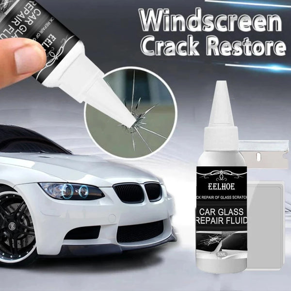 30/50ml Auto Glass Repair Adhesive Windshield Nano Repair Crack Adhesive Car Window Phone Screen Repair Utensil Scratch Crack Restore