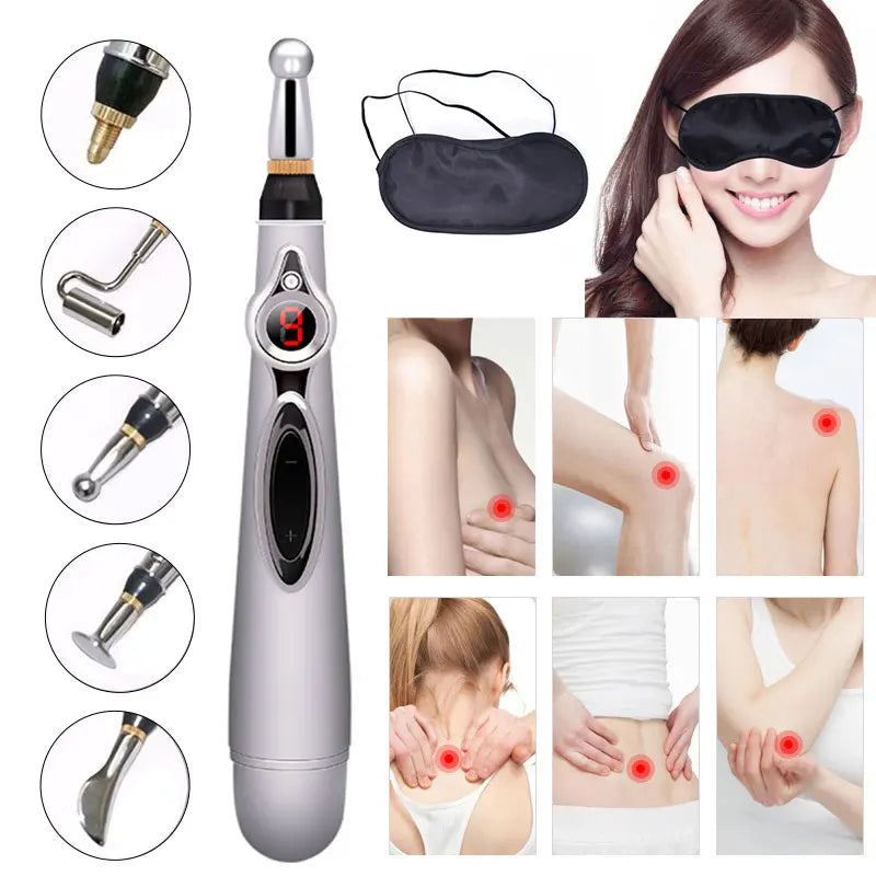 Adult Erotic Interactive Electric Shock Pen Body Massage Sensitive Parts Stimulation Electric Shock Therapy