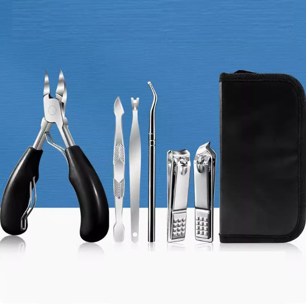 6Pcs Precision Nail Clippers Set Toe Nail Clippers Nail Correction Thick Nail Ingrown Toenails Nippers