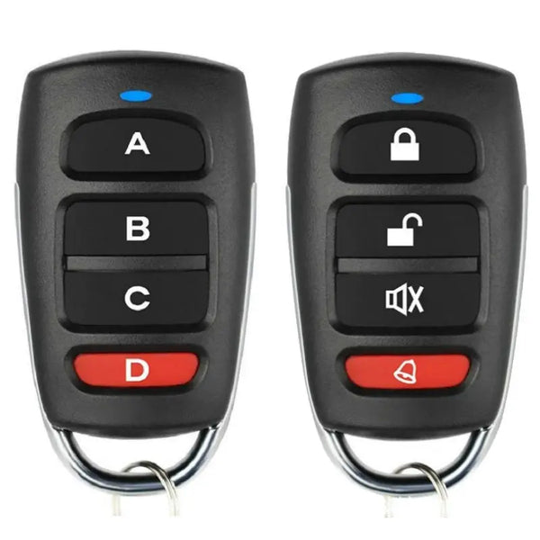 4-in-1 Remote Control Duplicator 433mhz Clone Remote Control Copy Controller Wireless RF Transmitter Switch 4 Button for Car Garage Gate Door Key