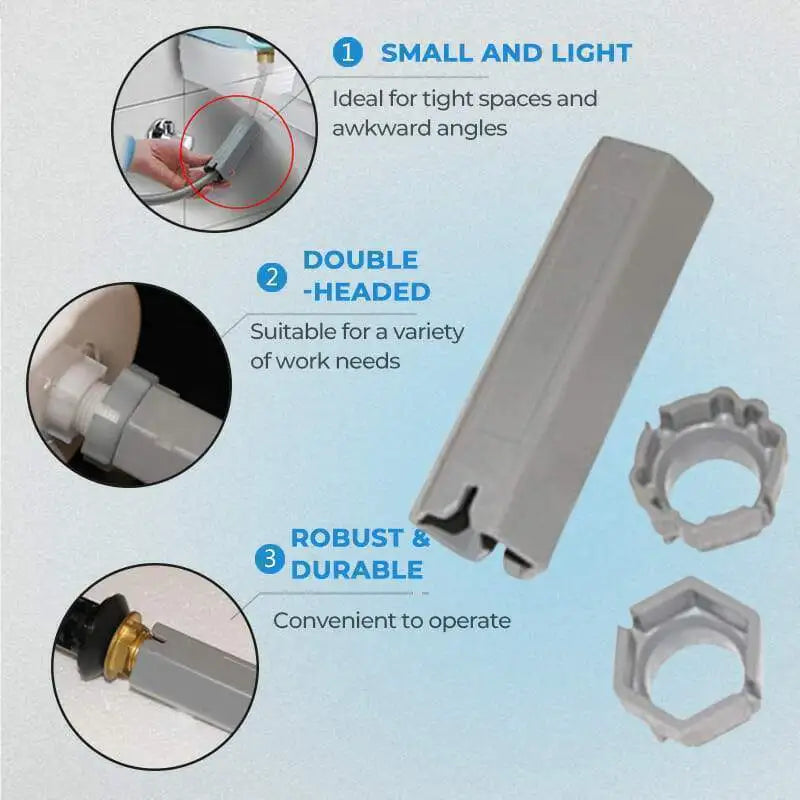 Toilet Repair Parts Disassembly Tool Water Inlet Hose Quick Assembly A ...