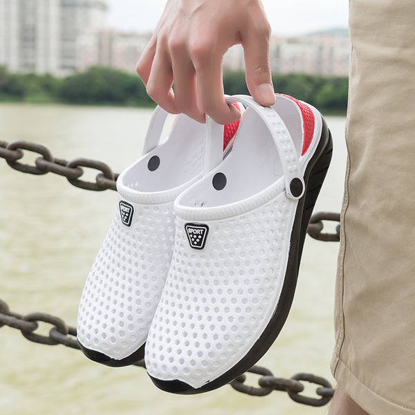 Fashion Thick Sole Slipper Waterproof Anti-Slip Sandals Flip Flops for Men