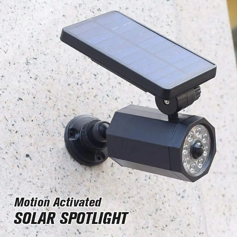 New Solar Simulation Surveillance Camera Wall Light Human Infrared Sen ...
