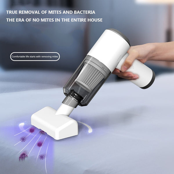 2 IN 1 Handheld UV Bed Mite Removal Instrument Vacuum Cleaner Wireless Car Vacuum Cleaner