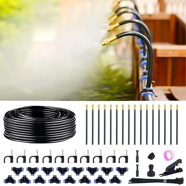 5M-20M Drip Irrigation Kit 360° Curved Garden Automatic Irrigation System Patio Misting Plant Watering Distribution