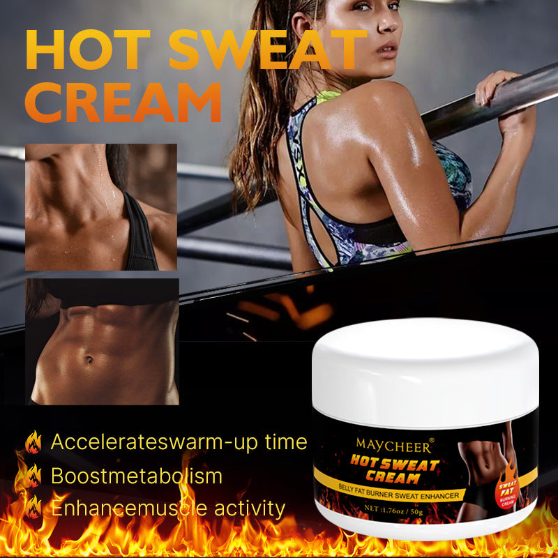 50G MAYCHEER HOTSWEAT CREAM: Ignite every drop of sweat and sculpt your own toned physique