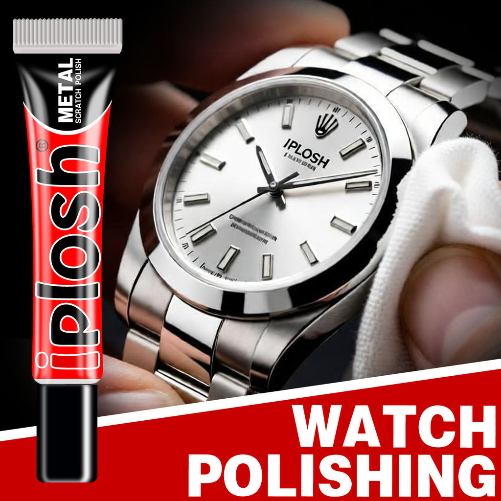 Metal Scratch Polishing Paste | The Ultimate Solution for Watch Band Repair, Gold and Silver Jewelry Brightening, and Stainless Steel Polishing | 10g Travel Size