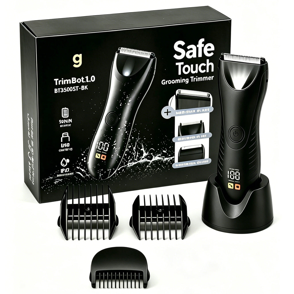 Multipurpose Professional Barber Shaver Epilator Groin Body Hair Trimmer Body Grooming Clipper Rechargeable Epilator for Men and Women